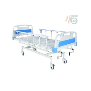 Hospital Bed Full Fowler ABS Panel and Collapsible Railing