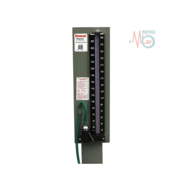 Diamond Mercurial Blood Pressure Instrument Stand Model – BPMR152 (with Velcro Cuff)