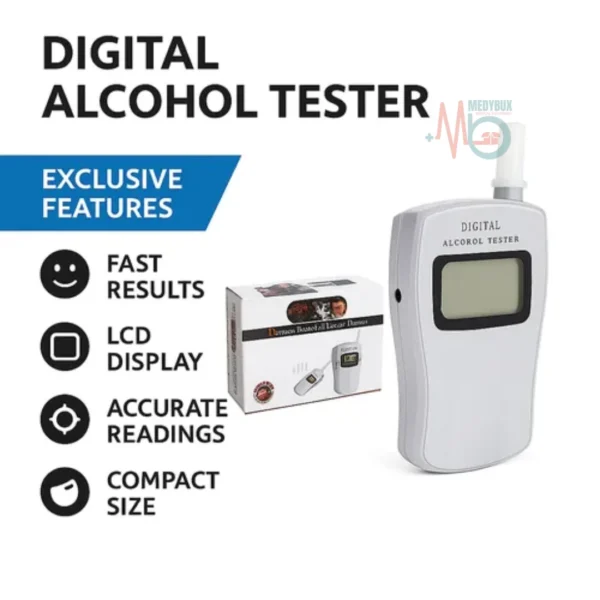 Digital Breath Alcohol Tester – Portable & Accurate