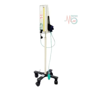 Mercury Blood Pressure Monitor with Stand – Clinical Use, 0–300 mmHg