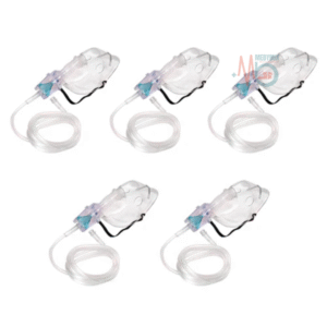 5-Pack Premium Nebulizer Mask Kits – Safe & Comfortable