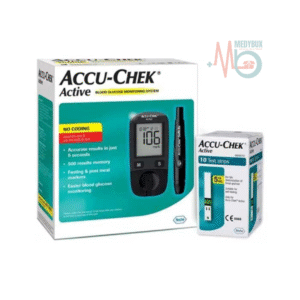 1 / 1 – Accu Chek Active Glucometer Machine with 10 Strips Free.png