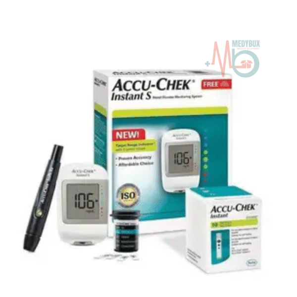 1 / 2 – Accu Chek Instant S Glucometer Machine with 10 Test Strip Free (1).png