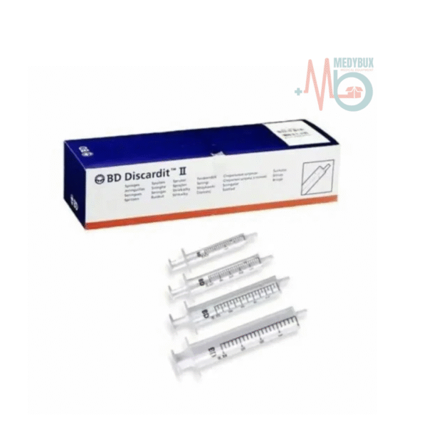 1 / 3 – BD Discardit II Syringe 20ml (Pack of 80) (2).png