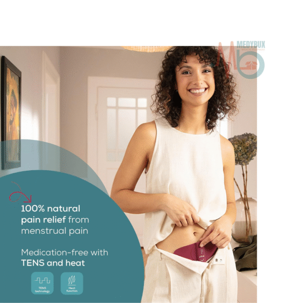 Beurer EM50 Menstrual Relax TENS and Heat for Natural Menstrual Pain Relief - Image 3