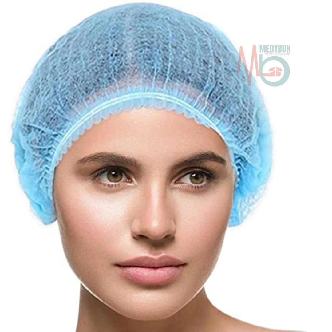 3 / 3 – Disposable Bouffant Cap Stretchable (100 Pieces) (2).webp