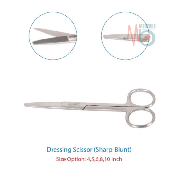 Dressing Scissor Sharp Blunt Straight - Image 3