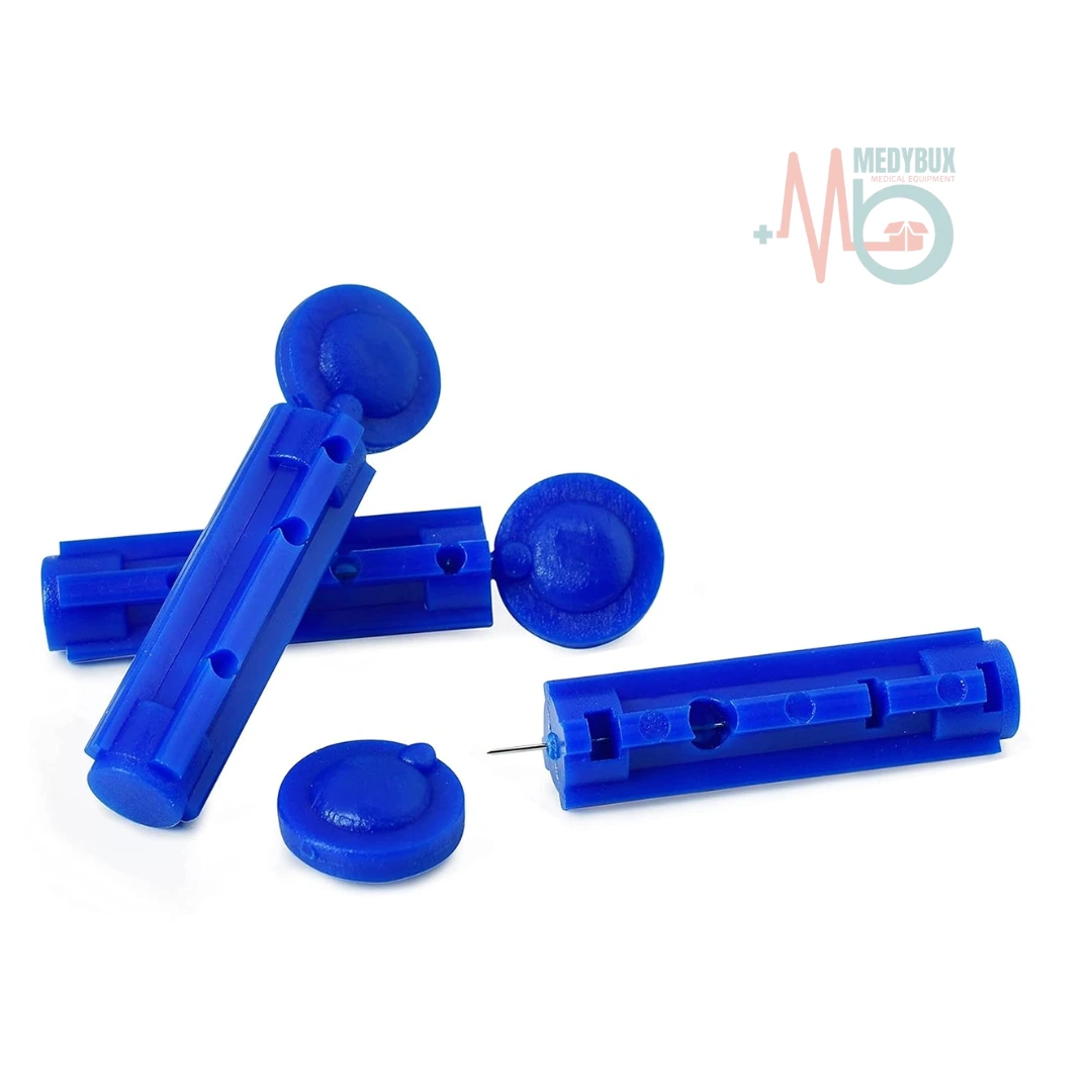 Generic Round Shape Blood Lancets for Glucometer - Pack Of 100 - Image 2