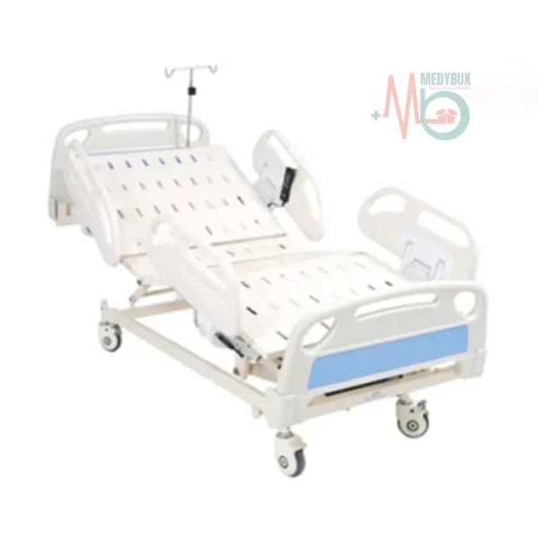 Hospital Electric ICU Bed 5 Functions ABS Panel and Railing