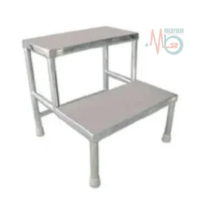 Hospital Stainless Steel Double Footstep
