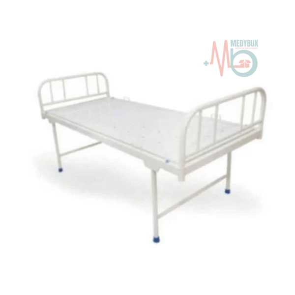 Plain Patient Hospital Bed MS Pipe Frame