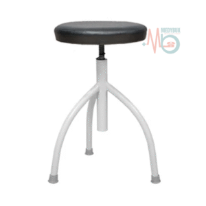 Revolving Patient Stool 3 Leg Cushioned Top
