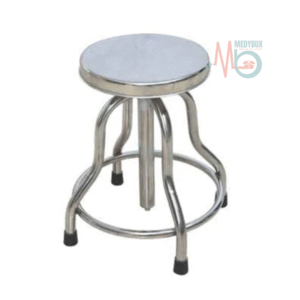 Revolving Patient Stool 4 Leg Stainless Steel
