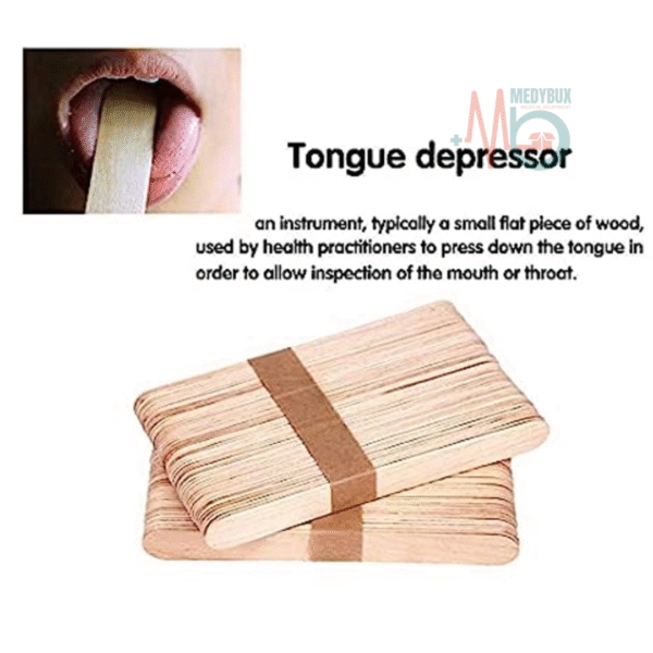 Tongue Depressor Steril Standard Wooden (100 Piece) - Image 3