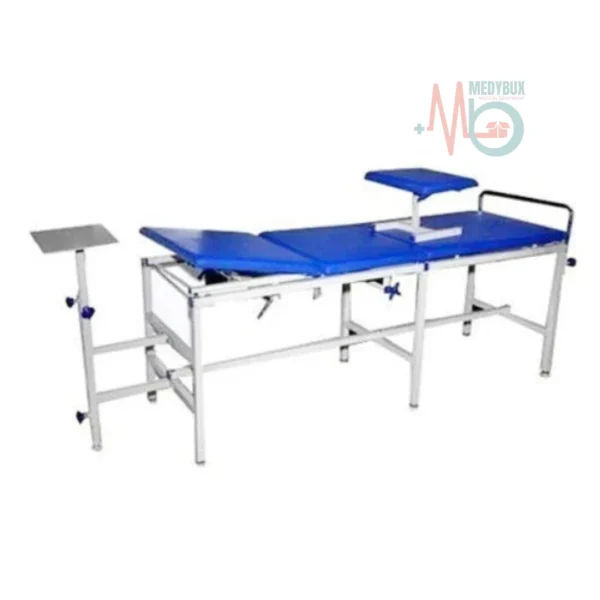 Three Fold Traction Bed Manual Physio Table for Cervical and Lumbar Therapy