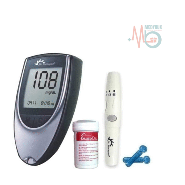 1 / 3 – Dr Morepen BG03 Glucometer strips 100 (4).png