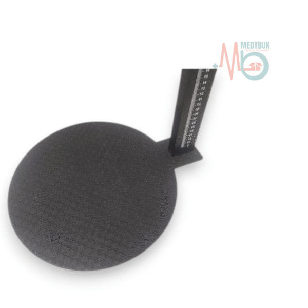Height/Weight Measurement Stand with Metal Base and Mechanical Scale - Image 2