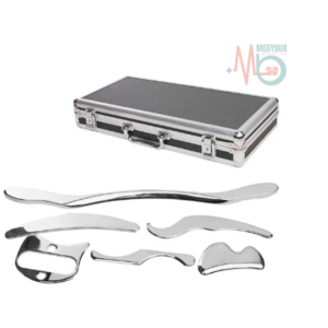3 / 3 – IASTM Massage Tool Set of 5 Pieces Instrument for Soft Tissue Mobilization Physical Therapy with 1year.png