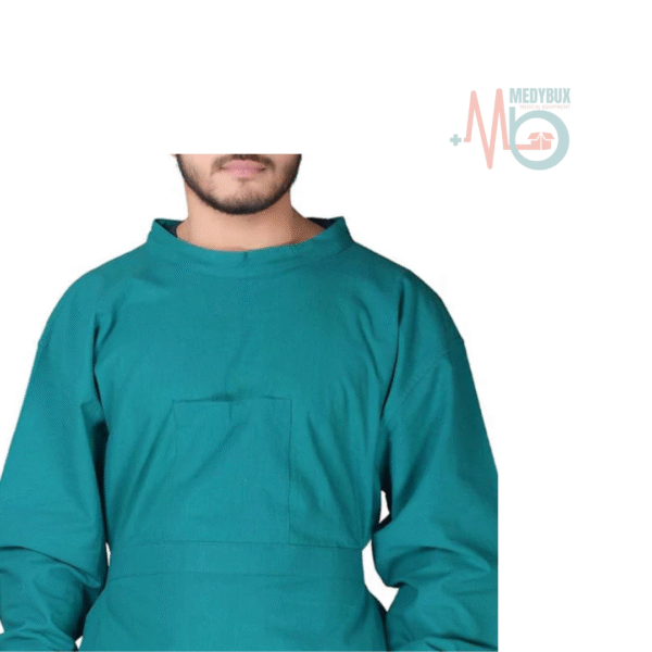 Reusable Operating Theater Surgical Gown Premium Quality with Long Sleeves - Image 2