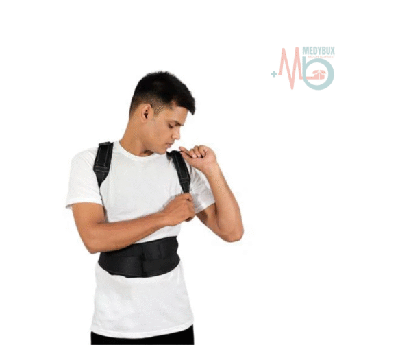 Adjustable Posture Corrector with Magnetic Therapy for Neck & Back for Men and Women - Image 4