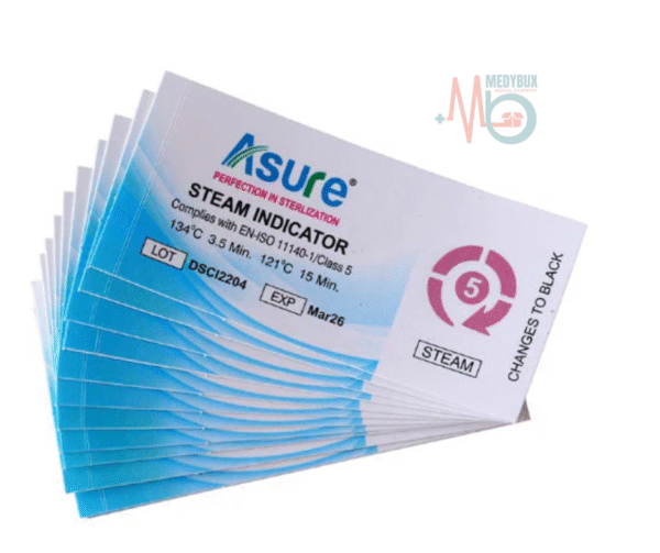 1 / 1 – Chemical Indicator Strip for Steam Class 5 (Pack of 250).png
