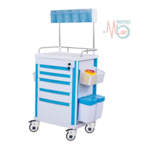 Abs Emergency Crash Cart Trolley